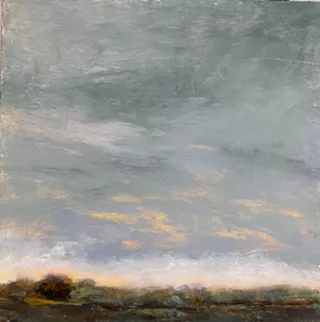 Image: Artist Riki Schumacher at Art Central Gallery