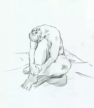 Image: August Live Figure Drawing Class