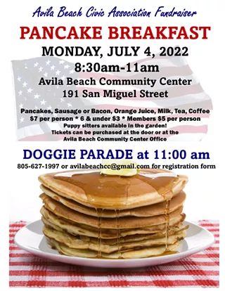 Image: Avila Beach Doggie Parade and Pancake Breakfast