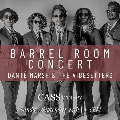 Barrel Room Concert: Danté Marsh & the Vibesetters