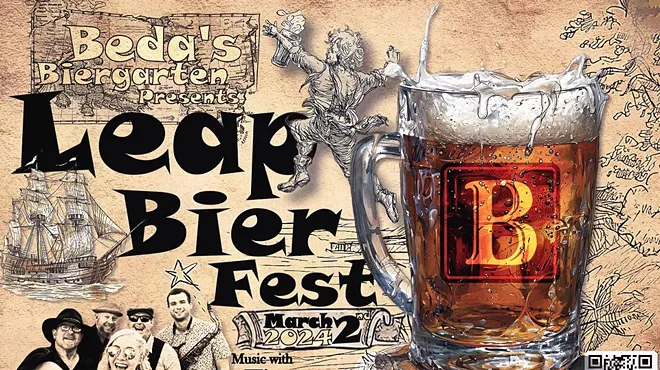 Image: Beda's Biergarten Leap Bier Fest