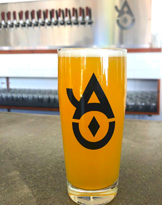 Image: Beer Yoga