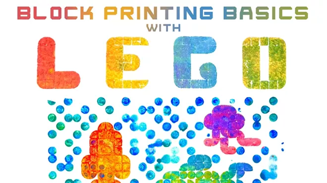 Image: Block Printing Basics with Lego