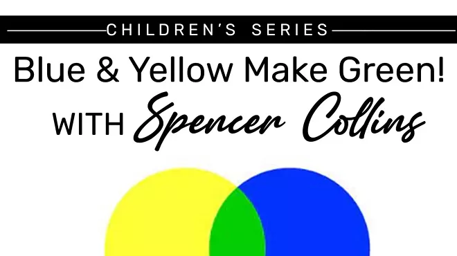 Image: Blue and Yellow Make Green: Children's Art Class