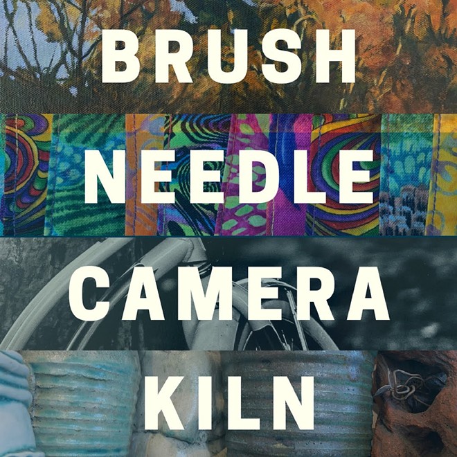 Brush, Needle, Camera, Kiln Exhibition