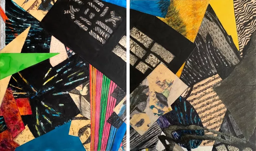 Code Collage Transition by Gerry and S. Kay Burnett