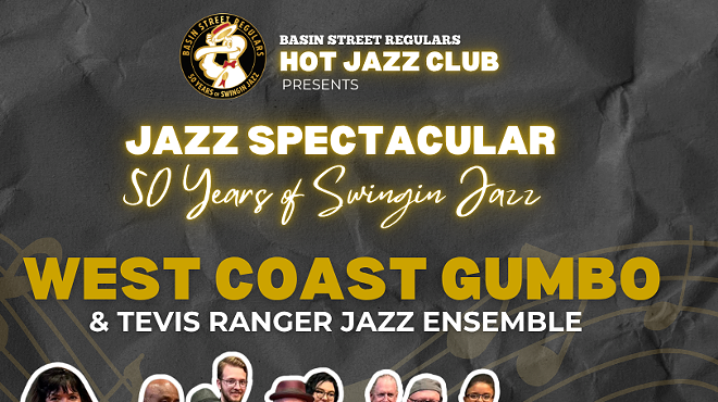 Image: BSR Hot Jazz Club Presents: West Coast Gumbo