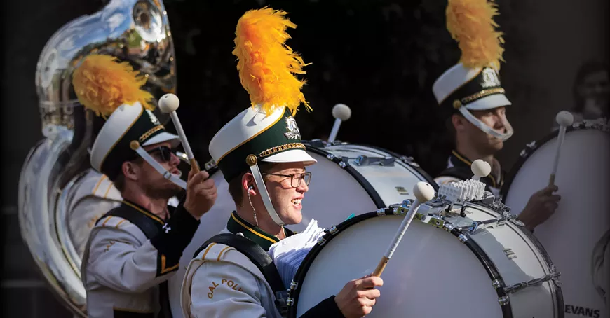 Members of the Mustang Band