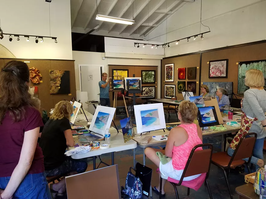 Past workshop with Jim Tyler