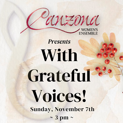 Canzona Women's Ensemble: With Grateful Voices!