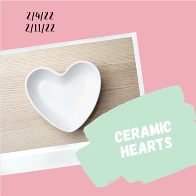 Ceramic Heart Bowls