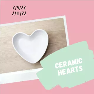 Image: Ceramic Heart Bowls