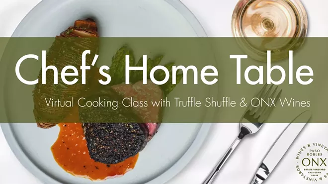 Image: Chef's Home Table: Virtual Cooking Class and Wine Tasting