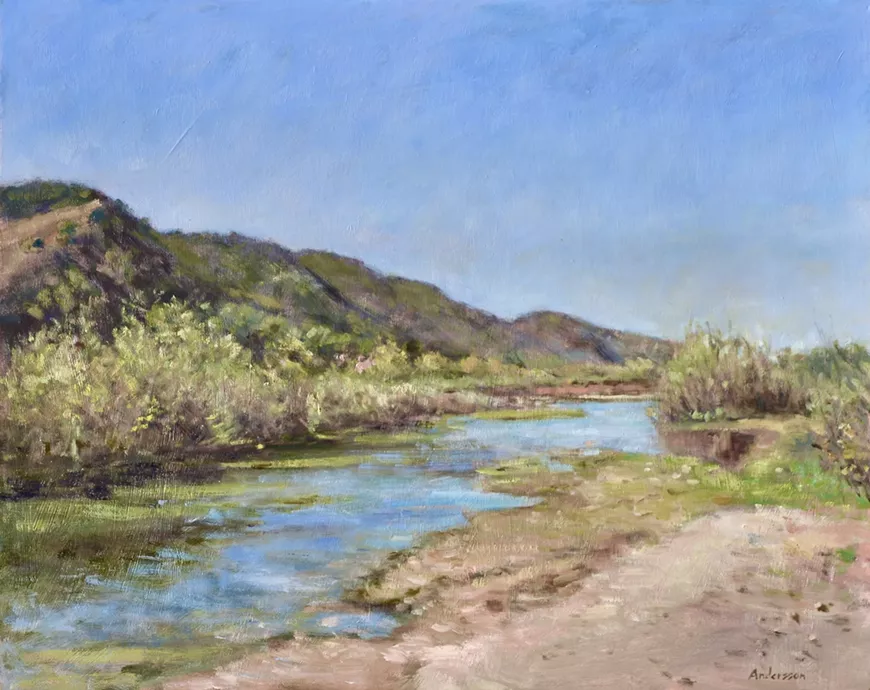Santa Ynez River at Solvang