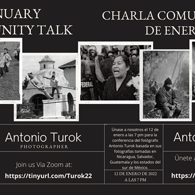 Community Talk: Lecture from photographer Antonio Turok