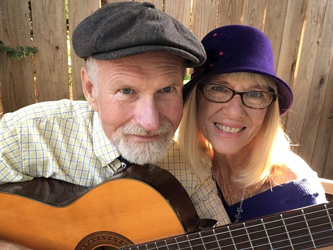 Local singer/songwriters Richard Inman and Janice Lamont