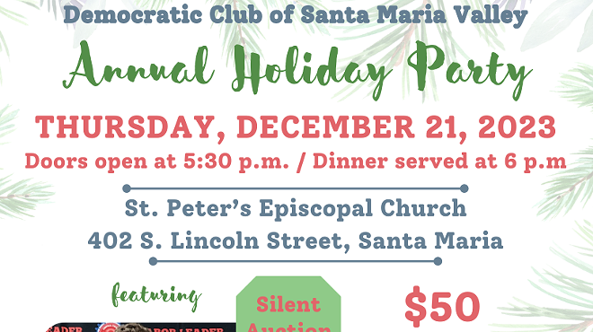 Democratic Club of SMV Holiday Party