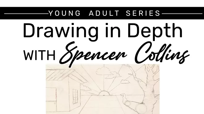 Image: Drawing in Depth: Young Adult Art Class