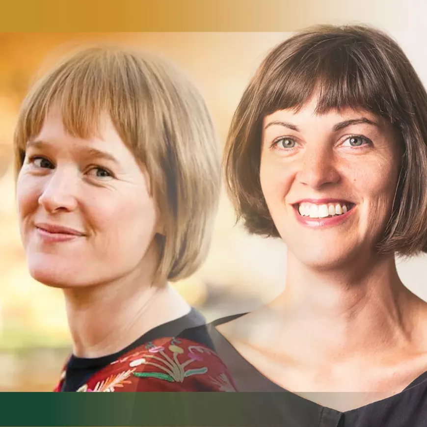 Anne Hege and Julie Herndon