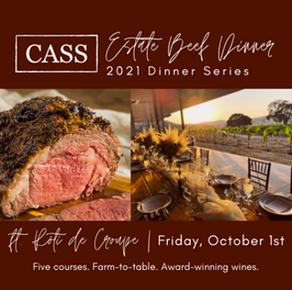Image: Estate Beef Winemaker Dinner: R&ocirc;ti de Croupe