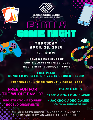 Image: Family Game Night: Free for the Whole Community