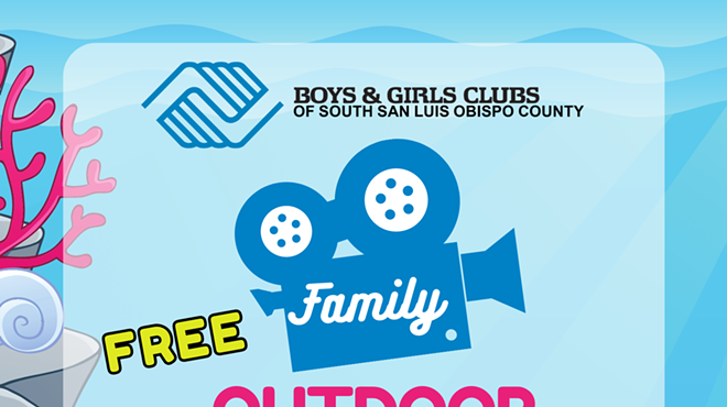 Image: Family Outdoor Movie Night at the Boys and Girls Clubs of South SLO