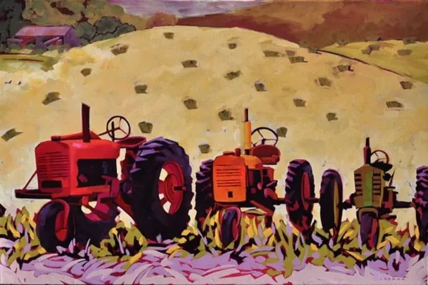 Dave's Tractors in Waiting