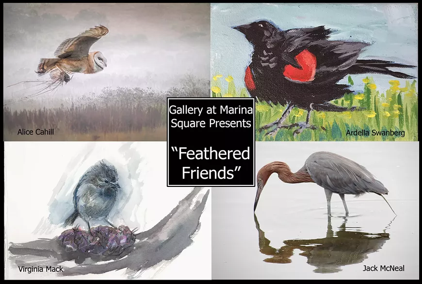 Feathered Friends, a Fine Art Group Show