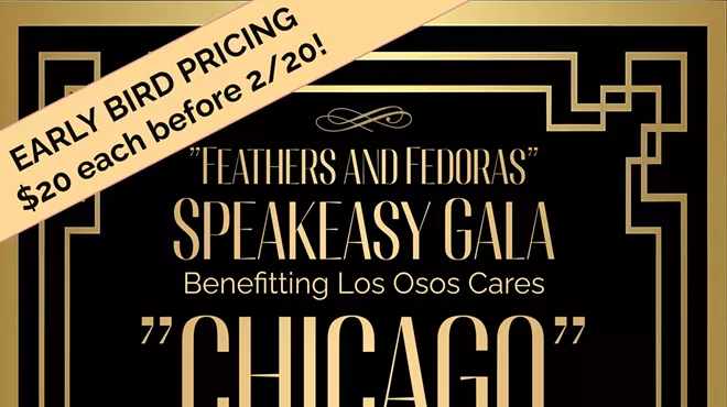 Image: "Feathers and Fedoras" Speakeasy Gala benefitting Los Osos Cares