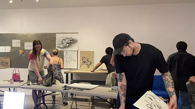 Image: Figure Drawing at Fieldwork
