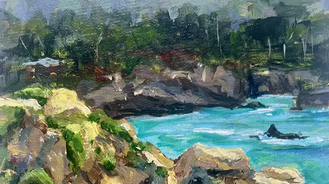 Image: Fine art acrylic paintings by Hema Sukumar