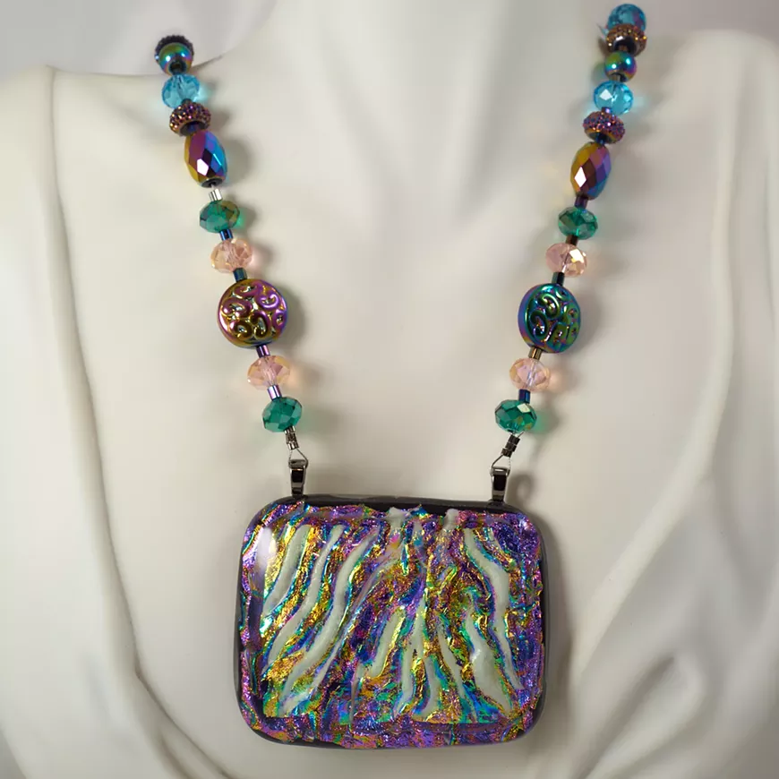 Fine Art Dichroic Glass by Linda Hill