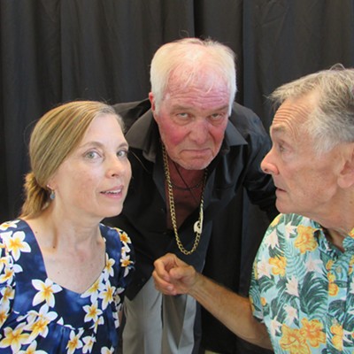 Rachel Mello, David Campbell, Craig Scott in the cast of Flamethrowers and Bean Counters