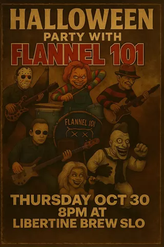 Image: Flannel 101 Pre-Halloween Party