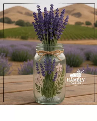 Image: Flower Pressing and Lavender U-Pick at Hambly Farms