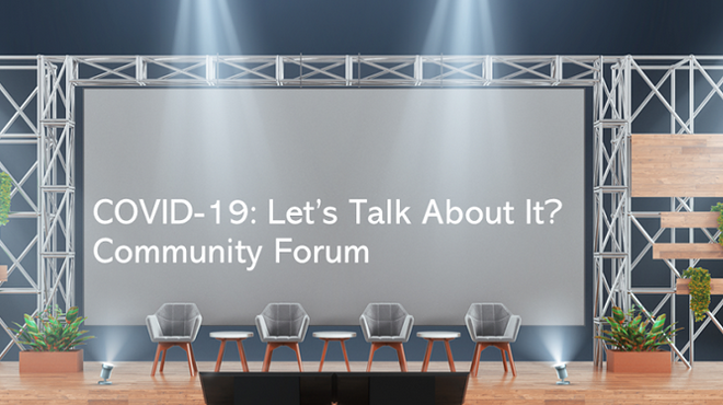 Image: Free Community Forum on COVID-19