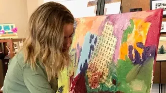 Image: Free Demonstration: Gold Leafing on Watercolor Painting with Spencer Collins