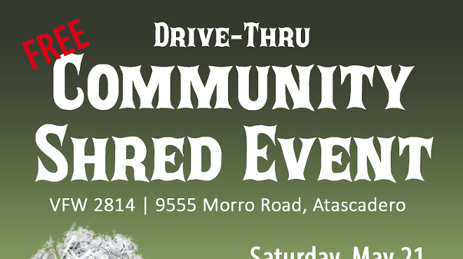 Free Drive-Thru Community Shred Event