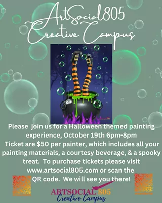 Image: Halloween Paint Event