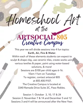 Image: Home School Art Sessions
