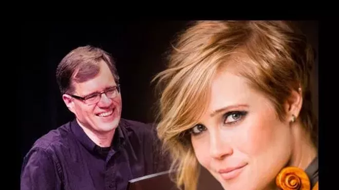 Image: John Novacek and Leila Josefowicz