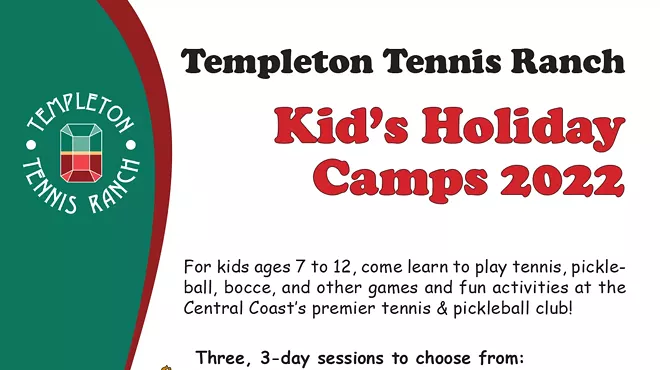 Image: Kid's Holiday Tennis and Pickleball Camps (Session 1)