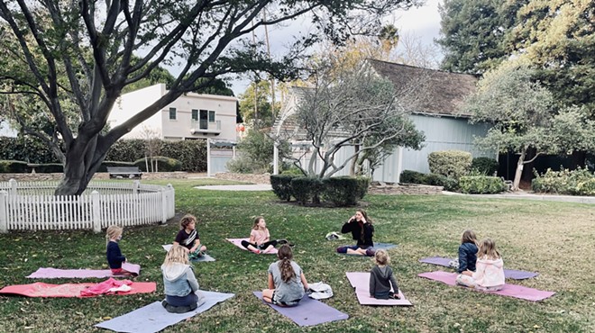 Kids Yoga at the Jack House