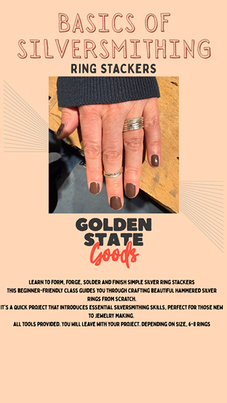 Image: Learn to Silversmith at Golden State Goods