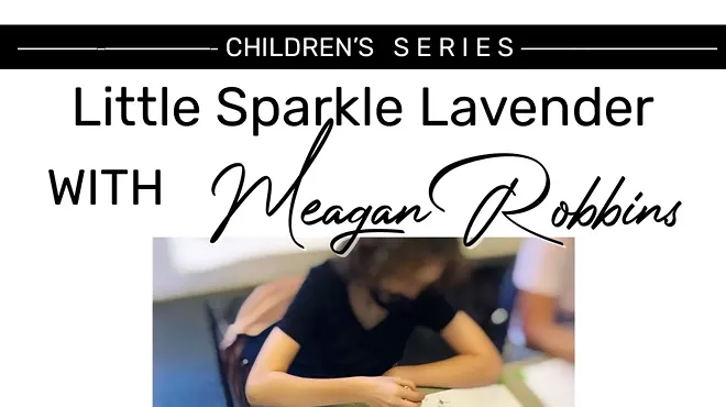 Image: Little Sparkle Lavender: Children's Art Class