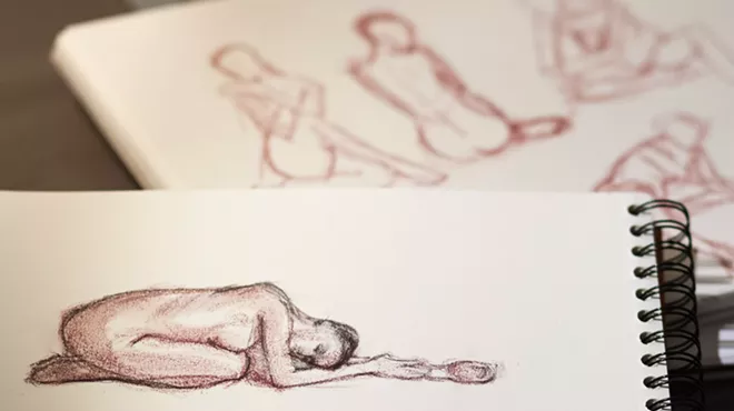 Image: Live Figure Drawing Class