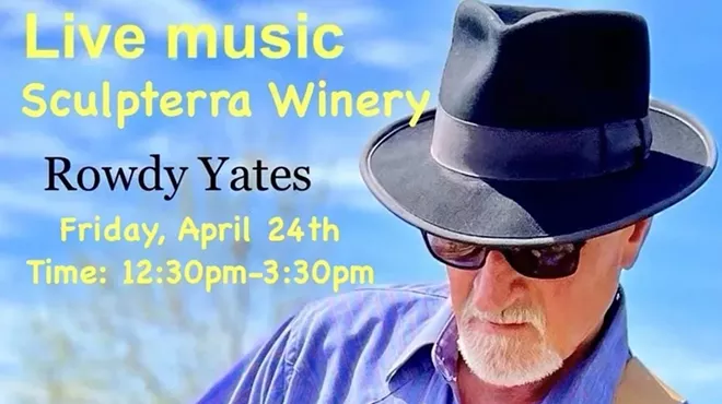 Image: Live Music with Rowdy Yates at Sculpterra Winery