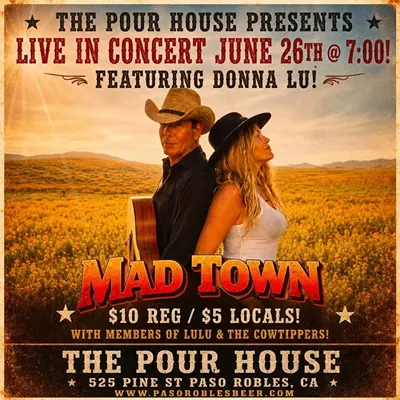 Image: Mad Town with Members of Lulu & The Cow Tippers Live in Paso!