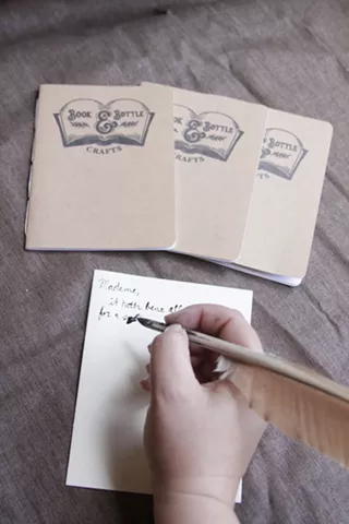 Image: Make a Pamphlet Stitch Journal