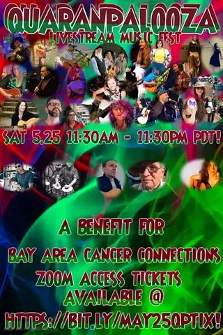 Image: May 2024 QuaranPalooza Livestream Music Fest